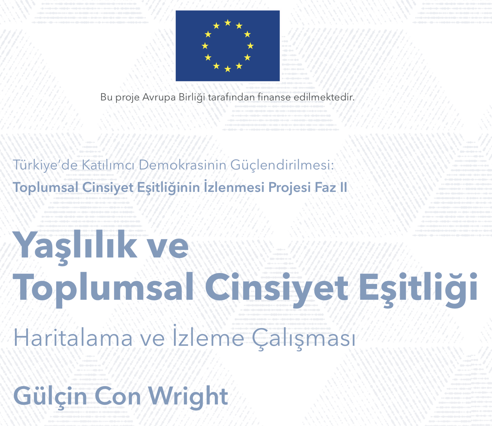 Gülçin con wright cinsiyet eşitliği izleme derneği rapor