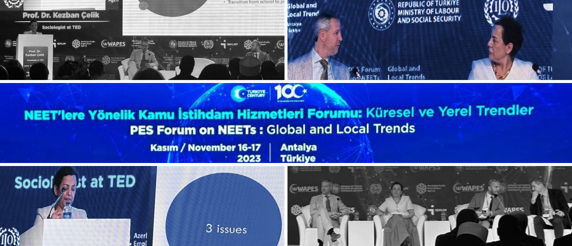 2023.11.17_Prof. Dr. Kezban Çelik'in NEET'lere Yönelik Kamu İstihdam Hizmetleri Yerel ve Küresel Eğilimler Temalı Konferans Katılımı_banner