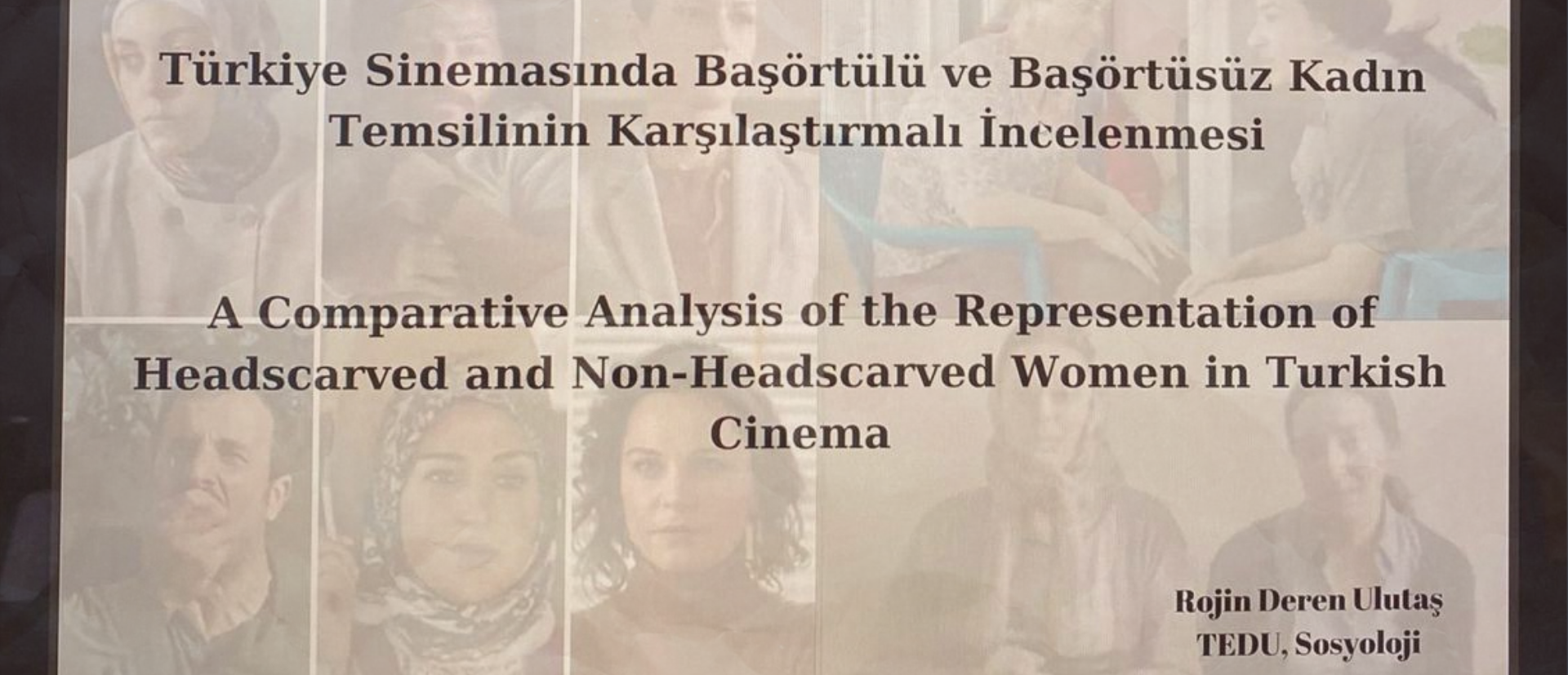2024.05.23_TEDÜ Sosyoloji Bölümü Öğrencisi Rojin Deren Ulutaş'ın Konferans Katılımı