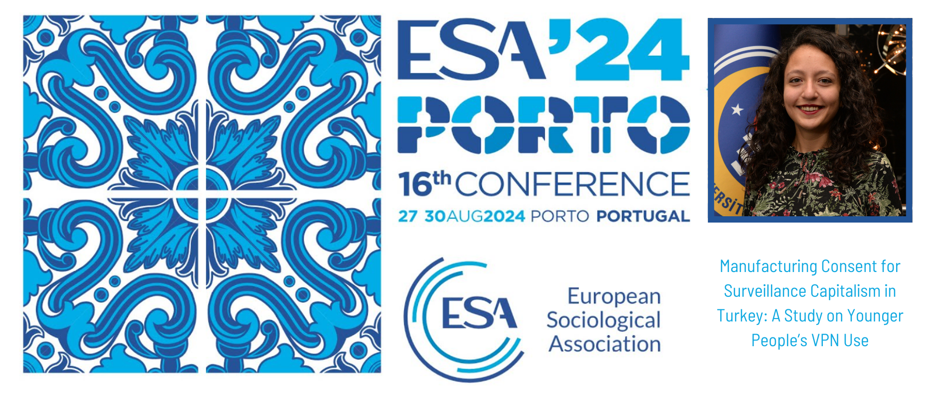 2024.08.28_Arş. Gör. Alım Irmak Mete'nin 16. ESA Konferansı Katılımı