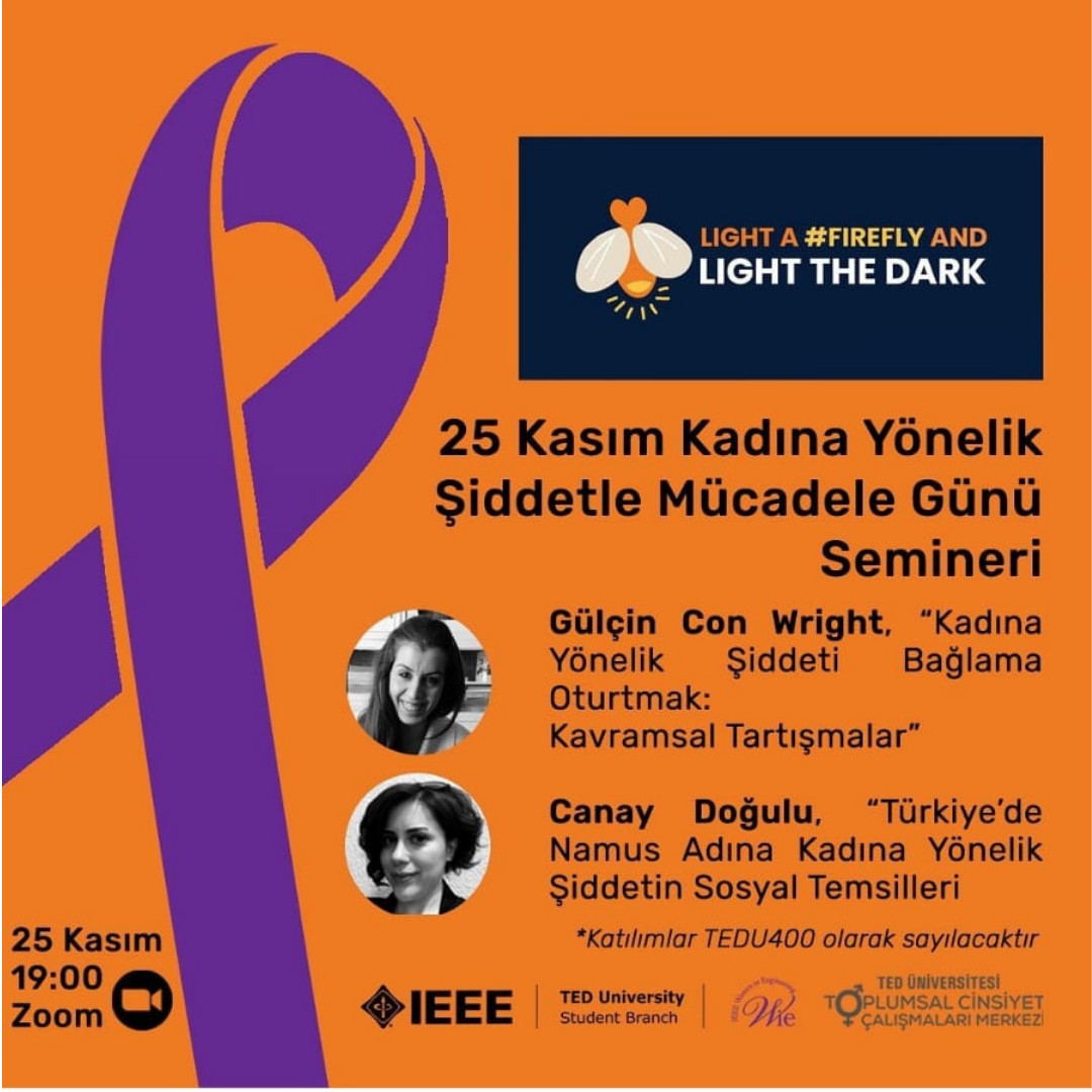 Dr. Gülçin Con Wright's Speech for the International Day for the Elimination of Violence Against Women