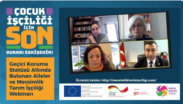 Prof. Dr. Kezban Çelik ''Geçici Koruma Statüsü Altında Bulunan Aileler ve Mevsimlik Tarım İşçiliği Webinarı''nda