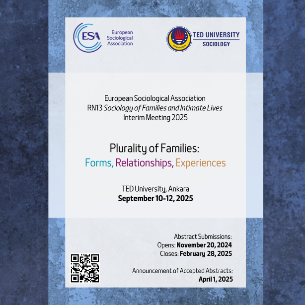 2025.02.16_European Sociological Association Research Network 13 Ara Dönem Buluşması TEDÜ'de Gerçekleşecek!