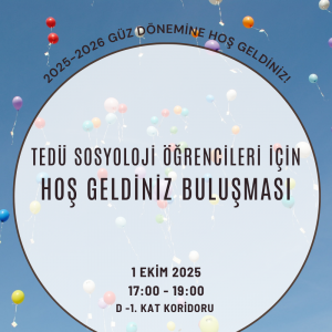 2025.10.01_TEDÜ Sosyoloji 2025-2025 Güz Dönemi Hoş Geldiniz Buluşması