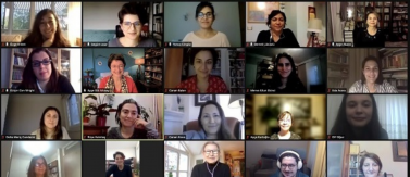 Dr. Öğretim Üyemiz Gülçin Con Wright'ın 2021 Şirin Tekeli Ödülleri'ndeki Sunumu