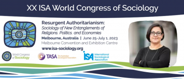 Dr. Aylin Çakıroğlu Çevik's Participation in XX ISA World Congress of Sociology