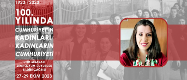 2023.10.28_Dr. Gülçin Con Wright's Participation in International Symposium "Women of the Republic /The Republic of Women (1923-2023)"