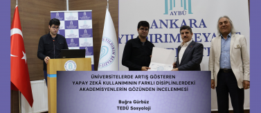 2024.05.13_TEDÜ Sosyoloji Bölümü Öğrencisi Buğra Gürbüz'ün Sunumu