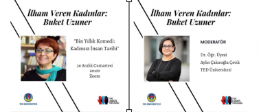 Dr. Öğretim Üyemiz Aylin Çakıroğlu Çevik TEDÜ LOGOS Topluluğu Etkinliğinde Moderatördü