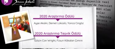 2023.12.05_Sosyoloji Bölümü Dr. Öğretim Üyesi Gülçin Con Wright, Şirin Tekeli Araştırma Teşvik Ödülü'nü Kazandı 